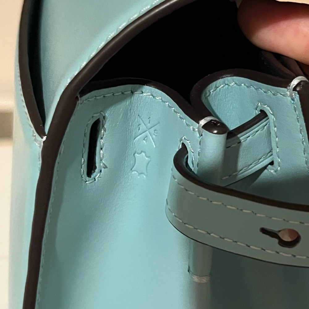 Coach Sammy Top Handle Bag 21, Faded Blue - Picture 11 of 16